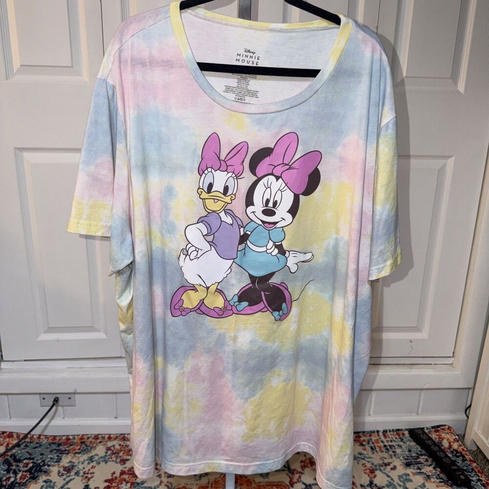 Disney Tie Dye tshirt Minnie And Daisy 5XL